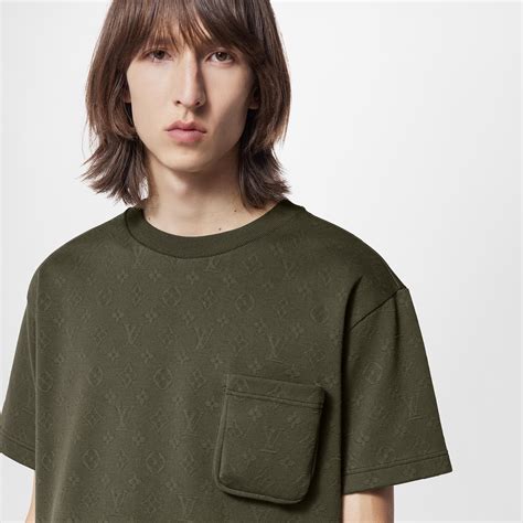 louis vuitton signature 3d pocket monogram t-shirt